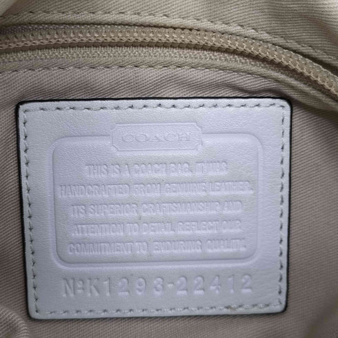 コーチ COACH レガシー パーフォレーテッド ラグビーストライプ パンチングレザーバッグ レディース