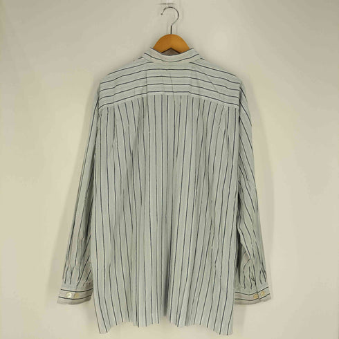 イッセイミヤケ ISSEY MIYAKE 95SS 黒タグ レギュラーカラー ストライプ シャツ メンズ JPN:L