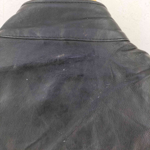 DORMEUIL ENGLAND シングルライダースジャケット レディース