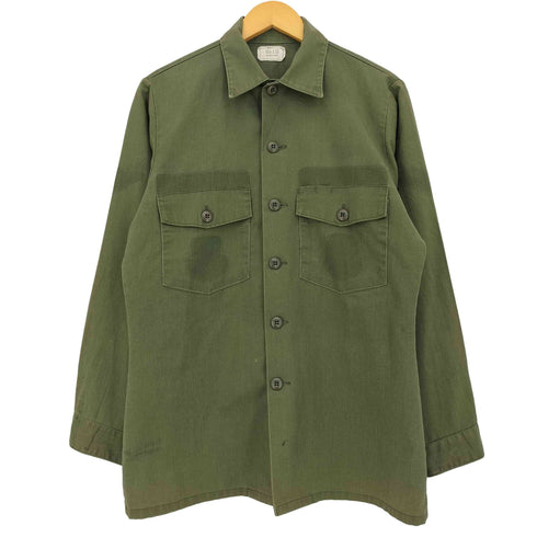 ユーエスアーミー U.S. ARMY 80S Utility Shirt ユーティリティーシャツ メンズ 15 1/2X33