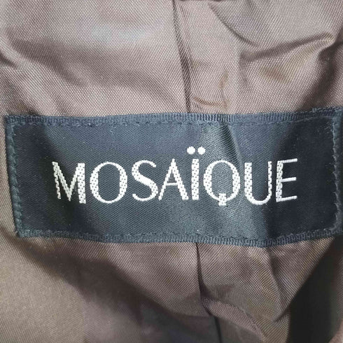 MOSAIQUE ホースレザージャケット レディース
