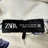 ザラ ZARA リボン付 フラワープリントシャツ レディース import:M