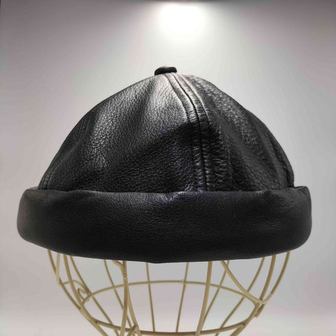 クーディプロダクション cootie productions Cow Leather Thug Cap カウレザー サグ キャップ メンズ