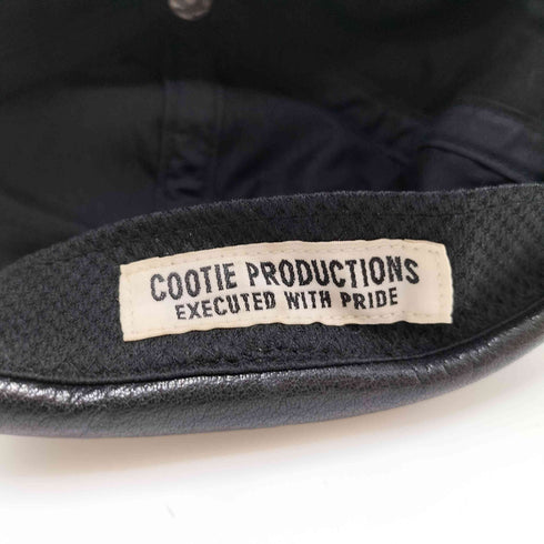 クーディプロダクション cootie productions Cow Leather Thug Cap カウレザー サグ キャップ メンズ