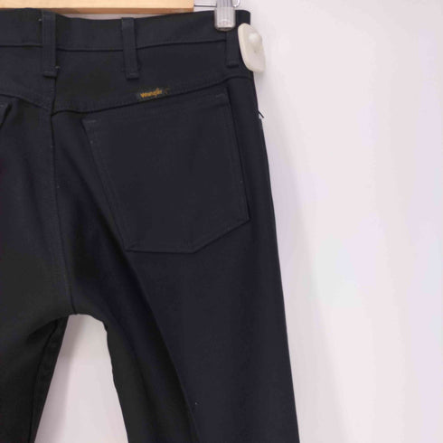 ラングラー Wrangler ポリエステル センタープレス 82BK ランチャー ドレス フレア パンツ メンズ 30×30
