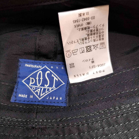 ポストオーバーオールズ POST OVERALLS 22AW Sailor Hat 2 60/40 セーラー ハット メンズ