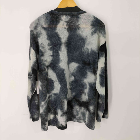 ゲーム GAME L/S 総柄クルーネックTシャツ メンズ