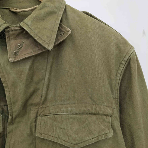 フレンチアーミー FRENCH ARMY 40-50s フランス軍 S.N.C. FLERS M-47 前期型 コットンツイルフィールドジャケット メンズ 2.6