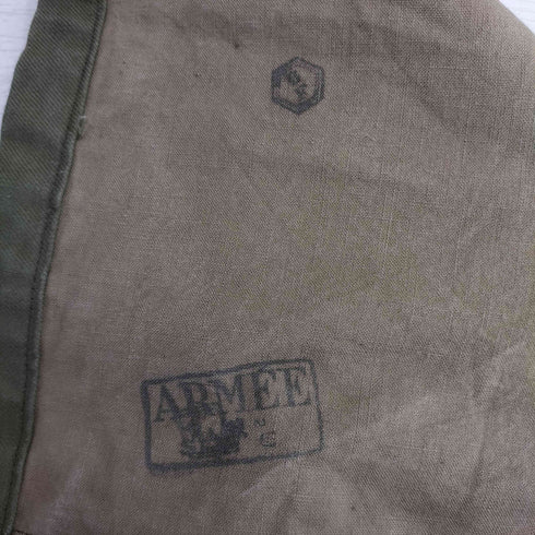 フレンチアーミー FRENCH ARMY 40-50s フランス軍 S.N.C. FLERS M-47 前期型 コットンツイルフィールドジャケット メンズ 2.6