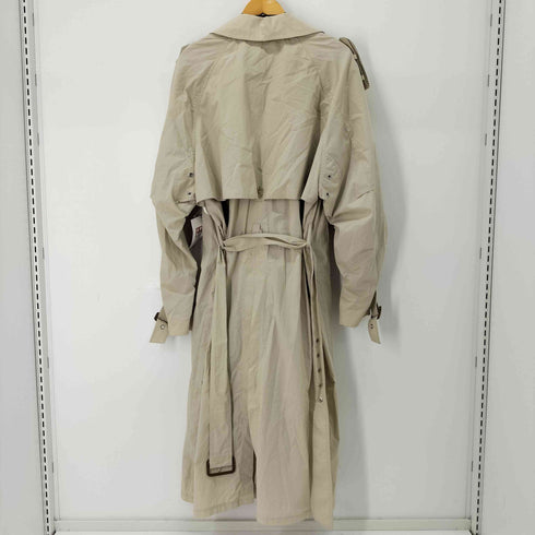 ザラ ZARA ベルト付きトレンチコート レディース import:L