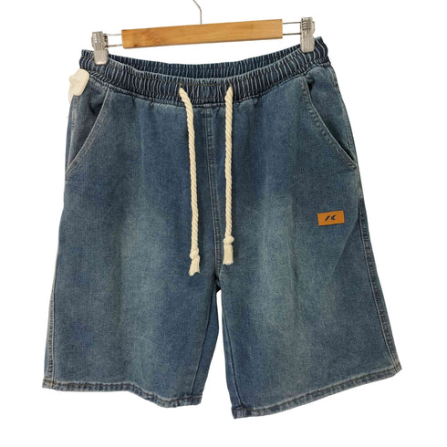 フロントワッペンデニムショートパンツ メンズ