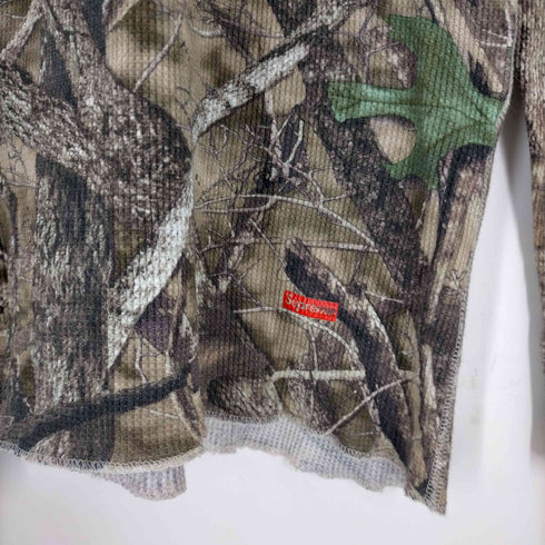 ヘインズ Hanes Bones Thermal Crew メンズ import:L