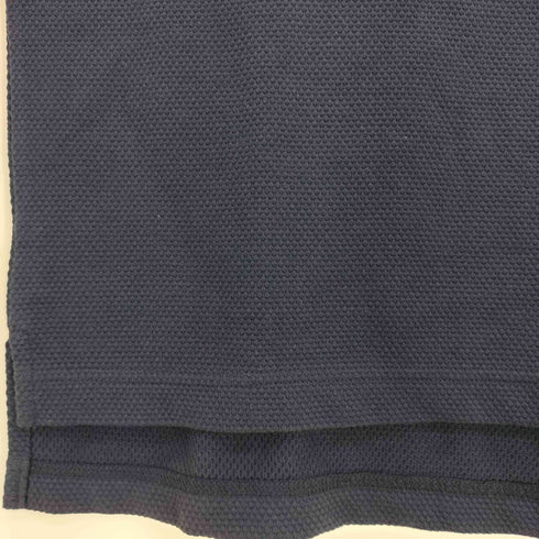 ナイキ NIKE 00s リブライン NAVY刺繍 ラグランスリーブ ポロシャツ メンズ import:S