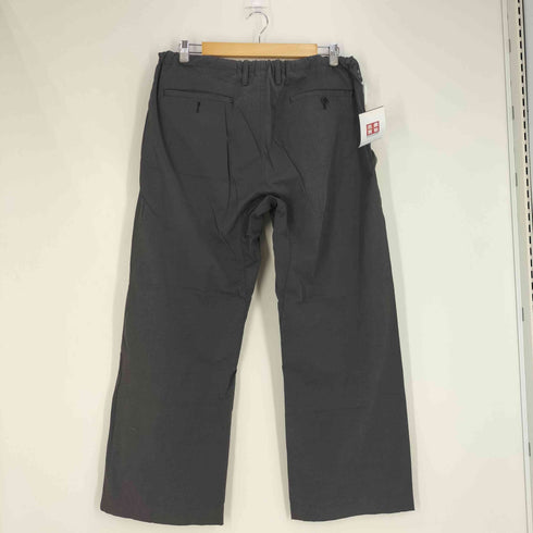 イッセイミヤケメン ISSEY MIYAKE MEN 11AW 黒タグ ナイロンコットン ワイドパンツ メンズ 3-4
