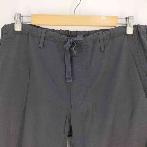 イッセイミヤケメン ISSEY MIYAKE MEN 11AW 黒タグ ナイロンコットン ワイドパンツ メンズ 3-4