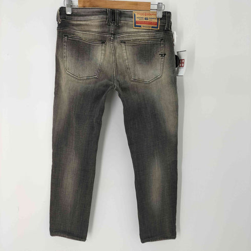 ディーゼル DIESEL 1979 sleenker ダメージ加工スキニーブラックデニム メンズ 28