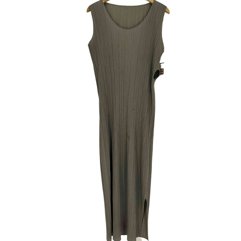 プリーツプリーズイッセイミヤケ PLEATS PLEASE ISSEY MIYAKE 90S 90AW ノースリーブ プリーツ ワンピース レディース JPN:3