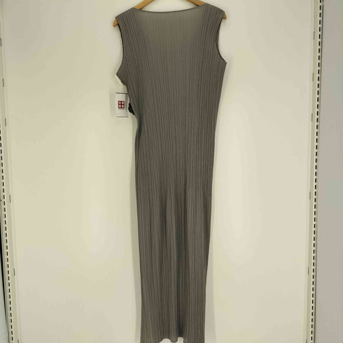 プリーツプリーズイッセイミヤケ PLEATS PLEASE ISSEY MIYAKE 90S 90AW ノースリーブ プリーツ ワンピース レディース JPN:3