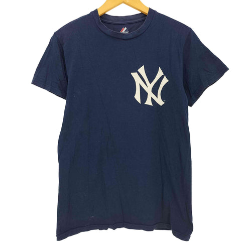 マジェスティック MAJESTIC ニカラグア製 野球 ベースボール #3 ナンバリングTシャツ メンズ import:S