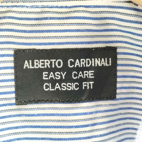 ALBERTO CARDINALI ストライプシャツ メンズ JPN:L