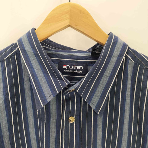 ピューリタン PURITAN 90S ストライプ シャツ メンズ JPN:XXL