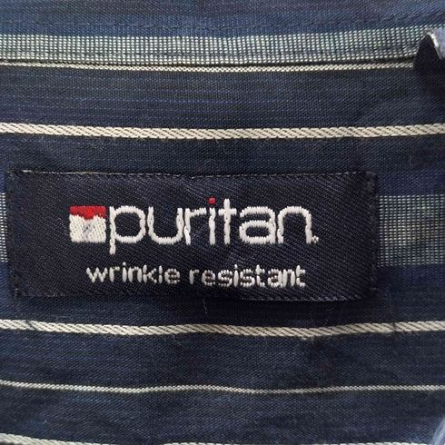 ピューリタン PURITAN 90S ストライプ シャツ メンズ JPN:XXL