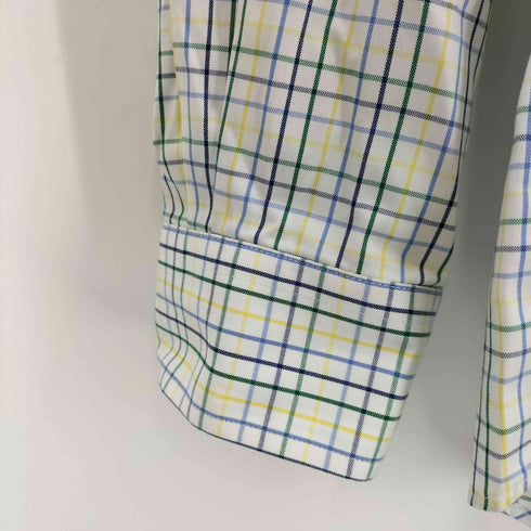 ランズエンド LANDS END ノンアイロン チェック柄 ボタンダウンシャツ メンズ