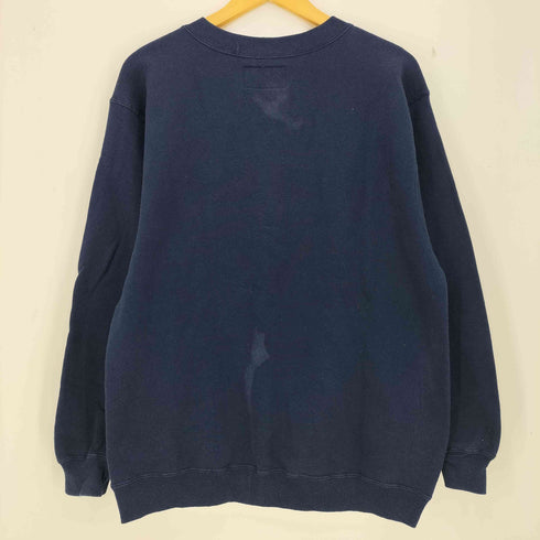 TEAM EDITION 90s USA製 ロゴ刺繍 テニス 前V クルーネックスウェット メンズ