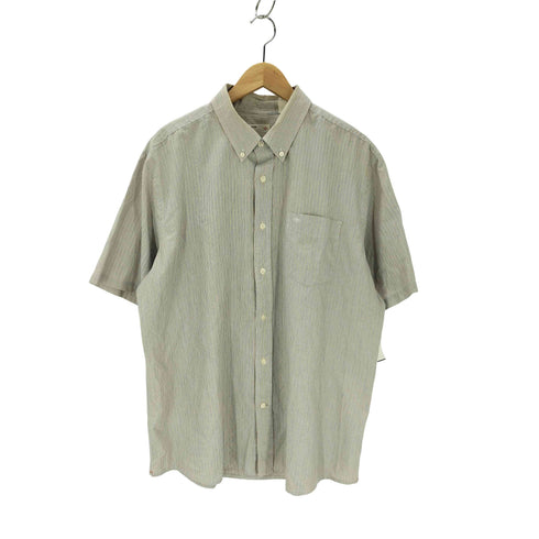 ドッカーズ DOCKERS 00S ストライプ柄 半袖シャツ メンズ JPN:XL