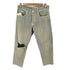 ザラ ZARA Gray Faded Cropped Jeans メンズ 40