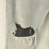 ザラ ZARA Gray Faded Cropped Jeans メンズ 40