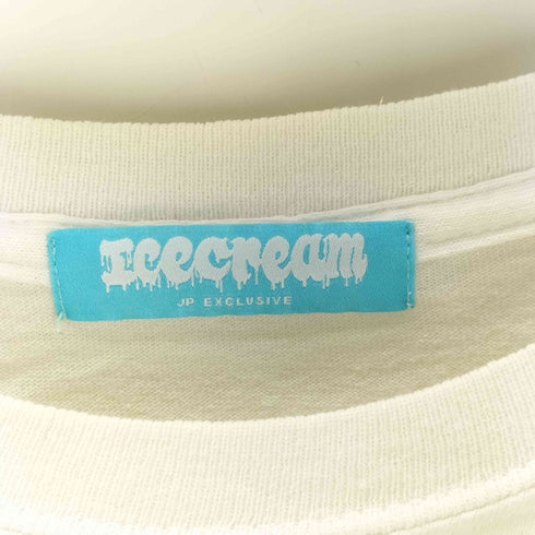 アイスクリーム ICE CREAM 両面プリント クルーネックカットソー メンズ