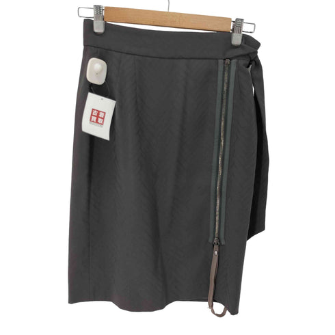 ヴィクターアンドロルフ VIKTOR&ROLF サイドジップミニスカート レディース JPN:40