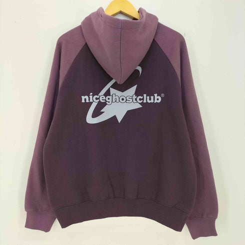 nice ghost club SHOOTING STAR LOGO HOODIE レディース import:M