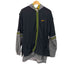 ナイキ NIKE 90S 銀タグ レイヤード ジップパーカー メンズ import:L