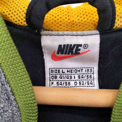 ナイキ NIKE 90S 銀タグ レイヤード ジップパーカー メンズ import:L