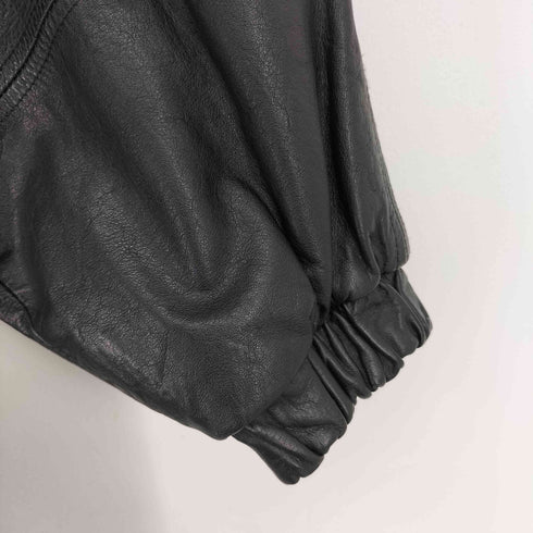 VENEZIA レザーフーデッドコート メンズ 14/16