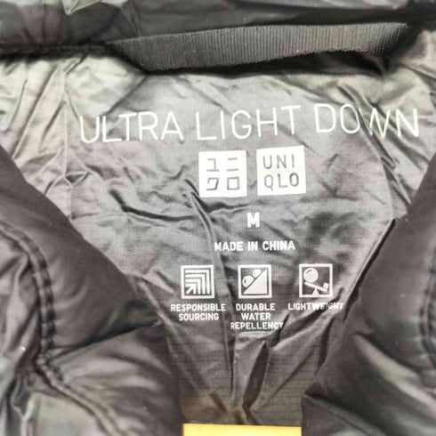 ユニクロ UNIQLO ULTRA LIGHT DOWN ウルトラライトダウンベスト メンズ import:M
