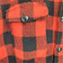 メルトン melton 60-70s ウール バッファローチェック 長袖 ネルシャツ メンズ