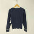 ポロジーンズカンパニーラルフローレン POLO JEANS COMPANY RALPH LAUREN ワッペンロゴ Vネック リブニット レディース import:M