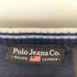 ポロジーンズカンパニーラルフローレン POLO JEANS COMPANY RALPH LAUREN ワッペンロゴ Vネック リブニット レディース import:M
