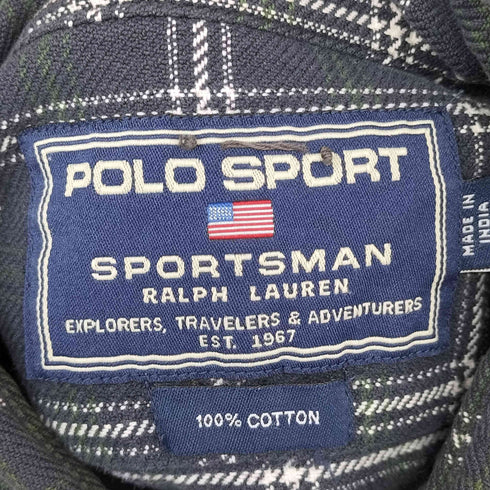 ポロスポーツラルフローレン POLO SPORT RALPH LAUREN L/S チェックシャツ メンズ JPN:L