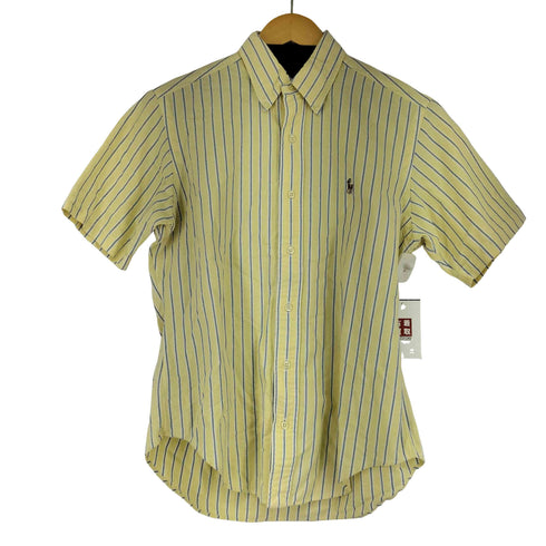 ラルフローレン RALPH LAUREN CLASSIC FIT スモールポニー刺繍 S/S ストライプ シャツ メンズ JPN:M
