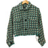 ザラ ZARA クロップド マルチカラー ジャケット レディース import:M