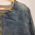 Refengfashion ダメージ加工 裾スリット デニムワンピース レディース JPN:L