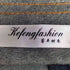 Refengfashion ダメージ加工 裾スリット デニムワンピース レディース JPN:L