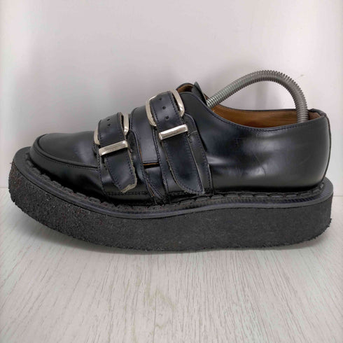 コムデギャルソンオムプリュス COMME des GARCONS HOMME PLUS ダブルモンクストラップシューズ メンズ 6