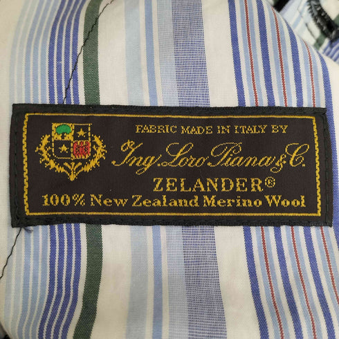 Loro Piana-Zelander ロロ・ピアーナ ジランダー 比翼 スラックス レディース 38