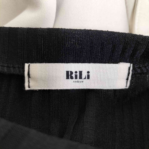 RiLi TOKYO ボリュームスリーブ ブラウス レディース