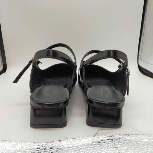 ビューティーアンドユースユナイテッドアローズ BEAUTY & YOUTH UNITED ARROWS 24SS ガラス ポインテッド バックストラップ サンダル レディース JPN:37